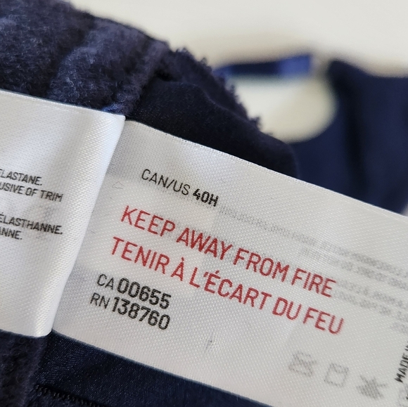 Deesse Femme Couture Navy Blue Lace Underwire Unpadded Bra 40H Lingerie Sexy - Picture 7 of 8